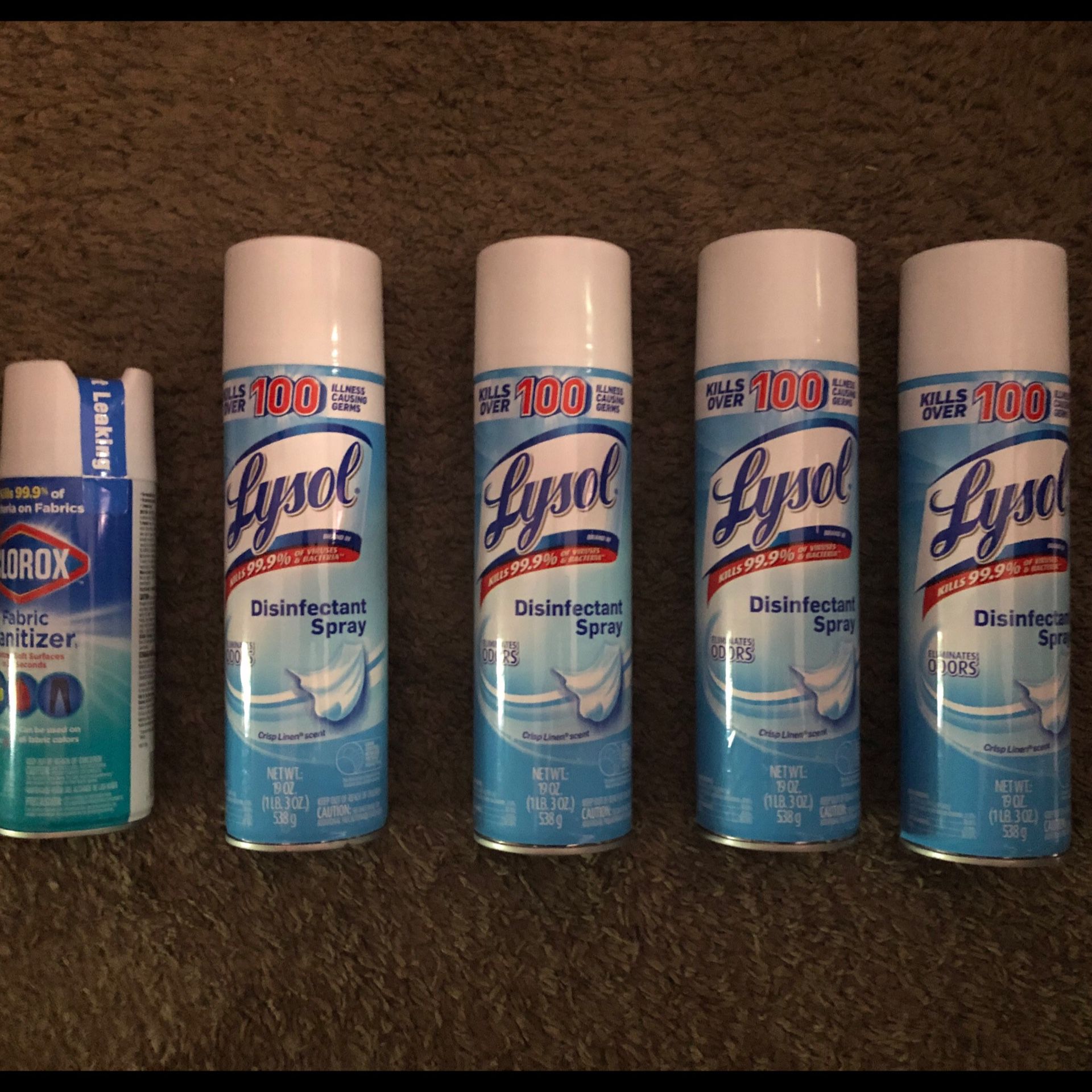 Lysol spray bundle