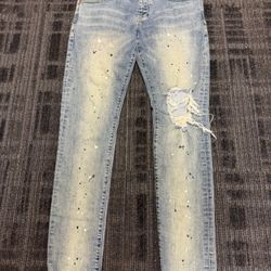 Purple Brand Jeans Size 33 100% Real Authentic