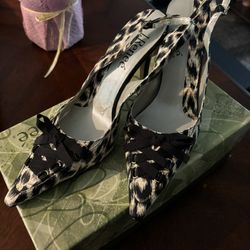Cheetah Medium High Heels