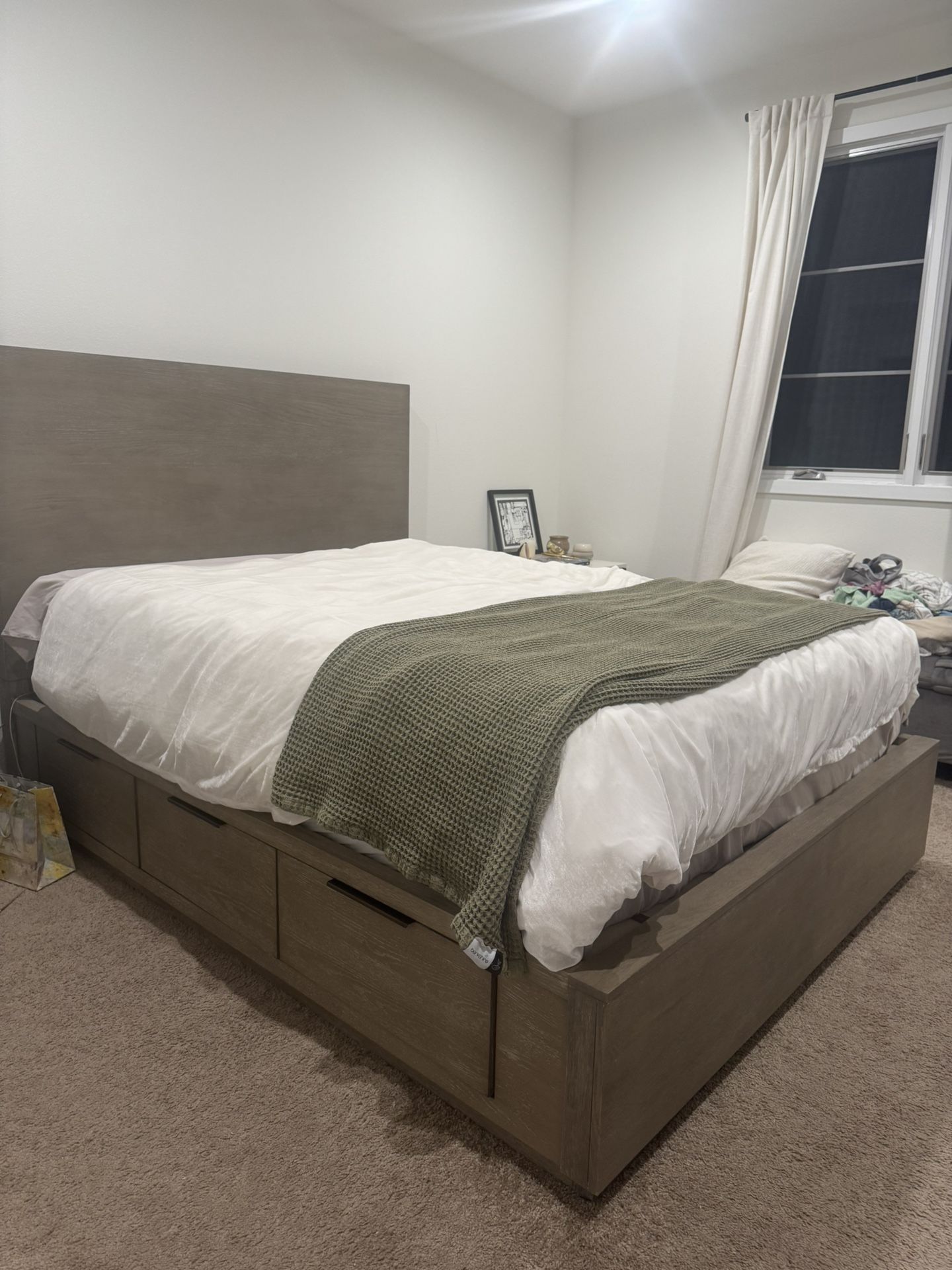Queen size bed frame