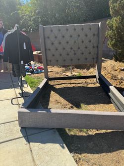 Queen bed frame