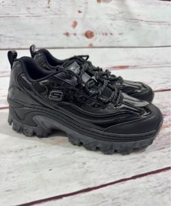 Doja Cat music songwriter Sketchers Womans Black Tennis Shoes Sneakers SZ 9 New