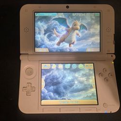Nintendo 3ds XL Pink Custom Video Game Console Mod-bbed