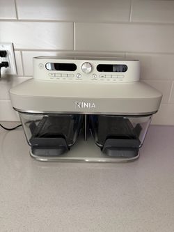 Ninja dual zone glass air fryer - brand new