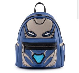 LOUNGEFLY MARVEL THE INFINITY SAGA RESCUE COSPLAY LIGHT UP MINI BACKPACK