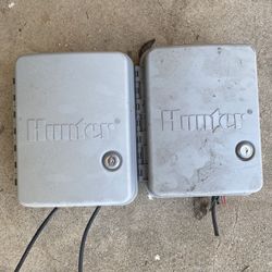 Hunter XC Hybrid 12 Station Controller Battery Sprinkler