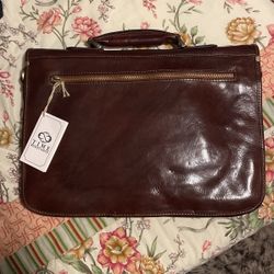 Leather Bookbag