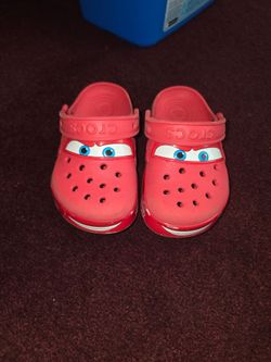 Lightening McQueen Crocs