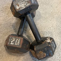 Dumbbells 20lbs
