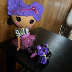 Lalaloopsy Doll- Storm E. Sky 13" Rocker Musician Doll with Purple Hair & Boots