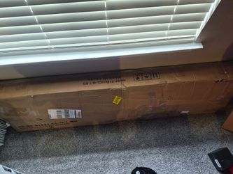 Queen Size Bed Frame with LED light strip