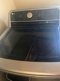 LG Top Load Washing Machine and matching dryer