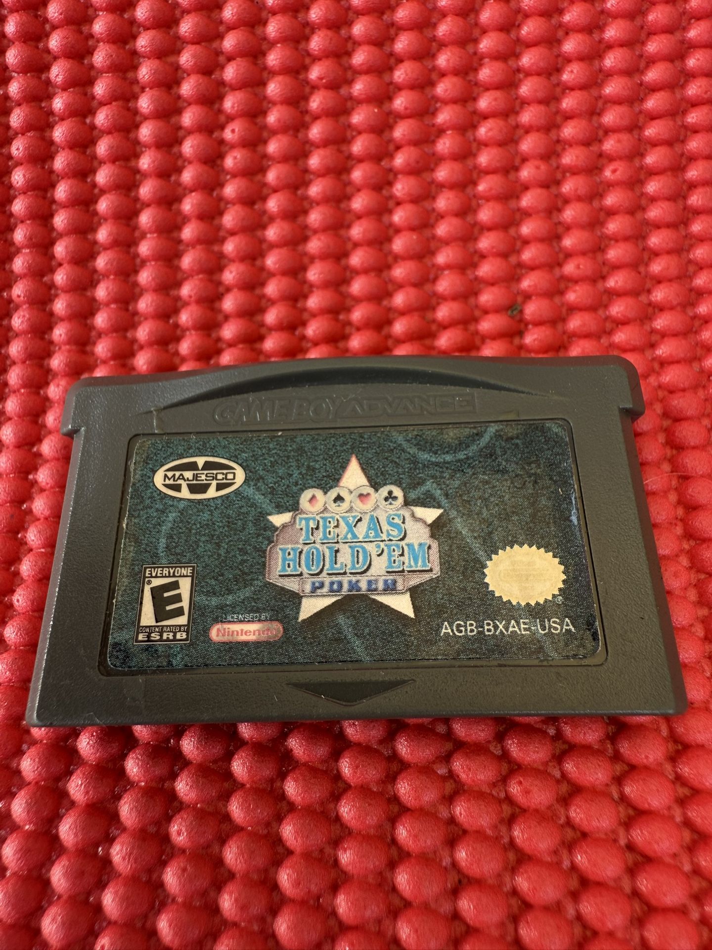 Texas Hold’em Poker Gameboy Advance