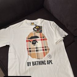 white bape shirt 