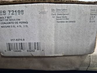 Cylinder head bolt set FEL-PRO ES 72198