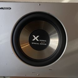 🔥 **RARE 12" C4 X-SERIES SPECIAL EDITION SUBWOOFER + CUSTOM ENCLOSURE - THUMP LIKE NEVER BEFORE!** 🔥