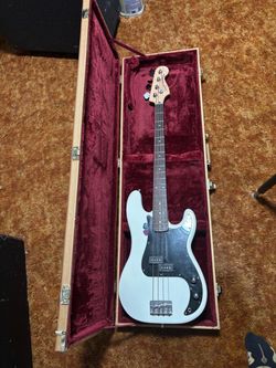 Rare 2006 Squier Vintage Modified Precision Bass - Olympic White
