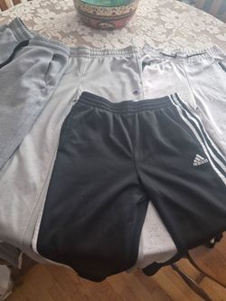Boys athletic pants, lot of  4, size 12/14
