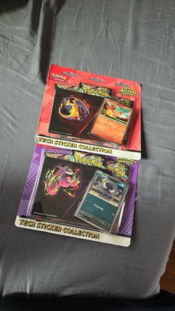 Pokémon Ascended Heroes Tech Sticker – Charmander & Gastly