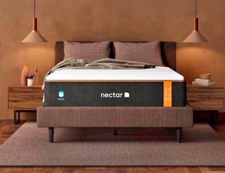 Brand new queen size nectar, premier, copper 14 inch memory foam mattress