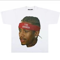 Allen Iverson Vintage Graphic Tee – Y2K Basketball Streetwear