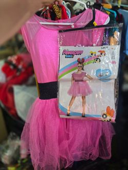 Women adult bubblegum hallowen costume new
