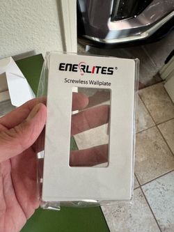 Single Gang Screwless plates