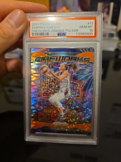 31/75 Sabrina Ionescu Fireworks orange pulsar