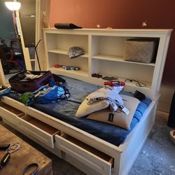 Solid Twin Bed