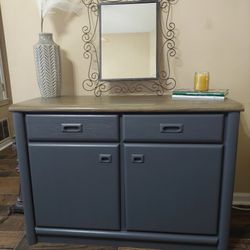 Modern Gray Sideboard/Buffet