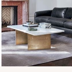 Solid Marble Coffee Table 