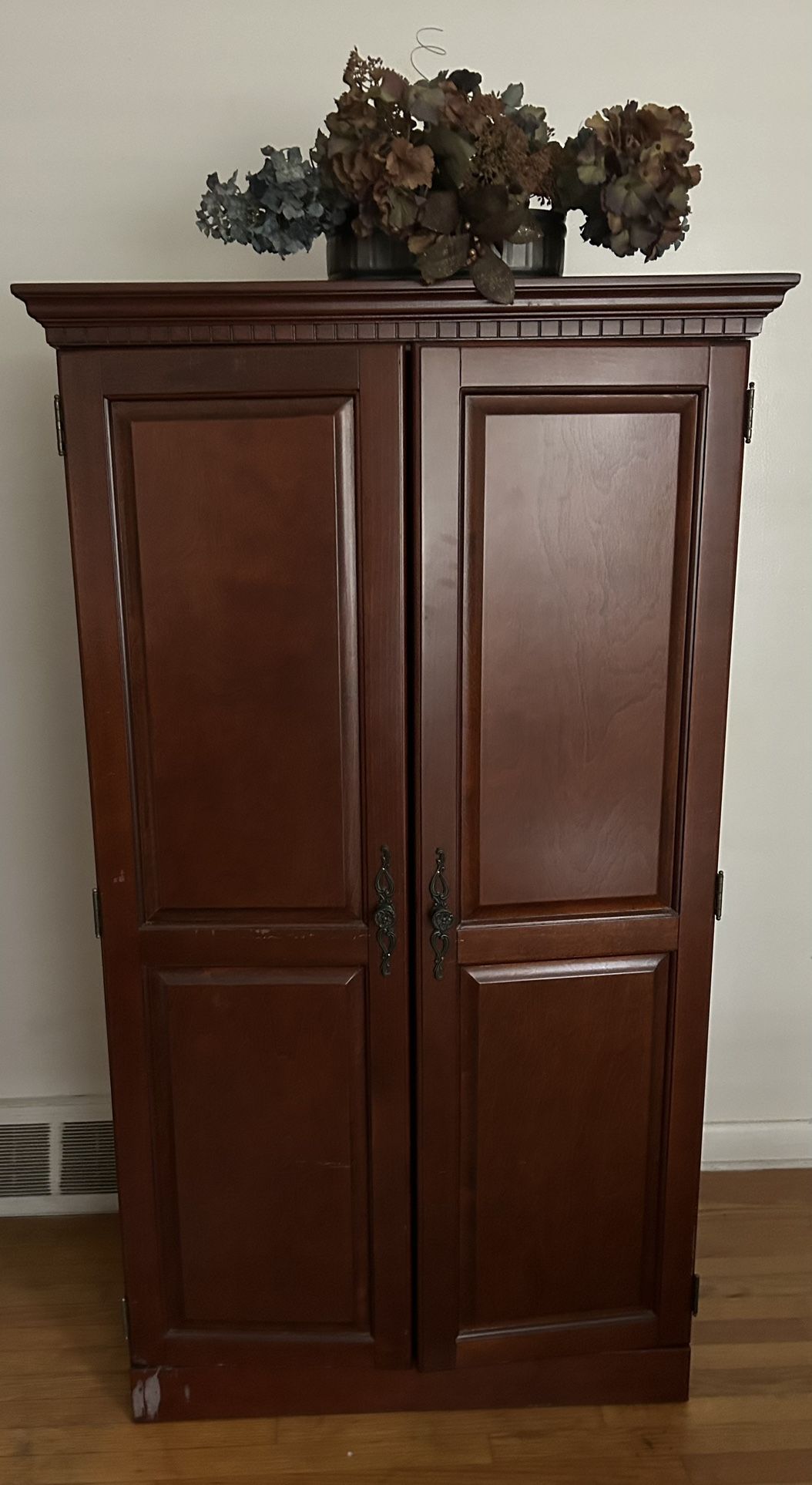 Cherry Wood Armoire