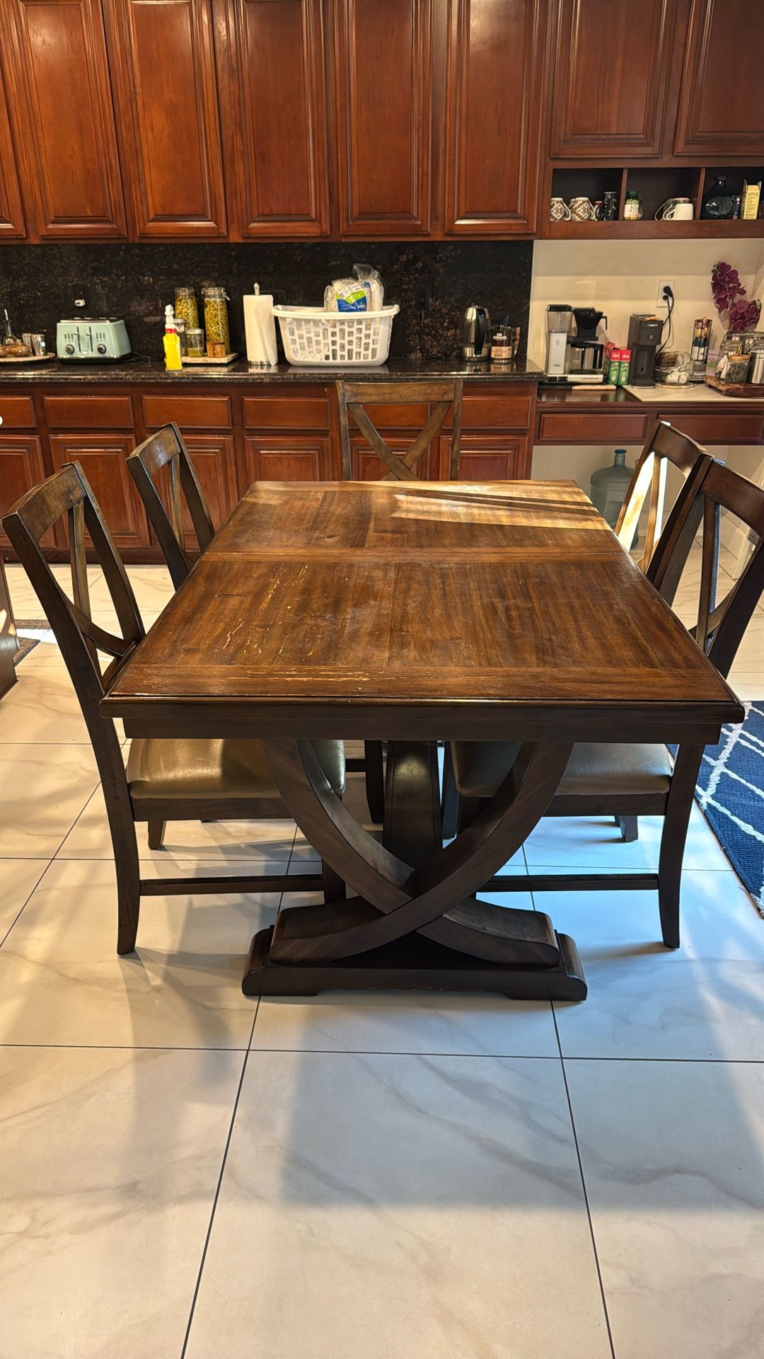 Dining Table With 5 Chairs