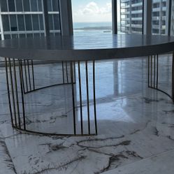 Mid Century Round Coffee Table