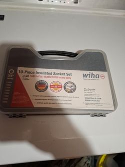 Wiha 10-Piece Insulated Socket Set