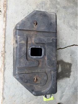 1992 Jeep Wrangler 20 gallon poly fuel tank and skid plate