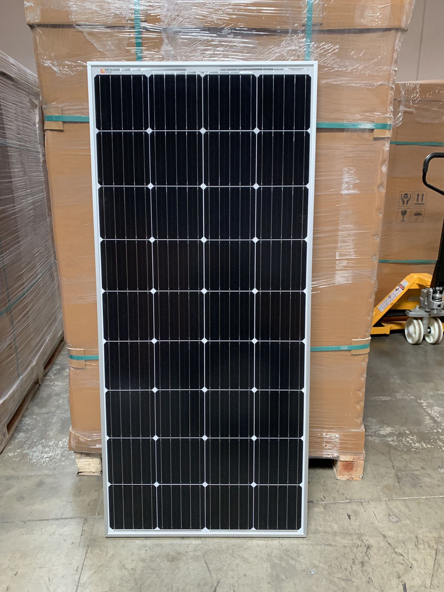 RICH SOLAR 170 Watt 12 Volt Monocrystalline Solar Panel