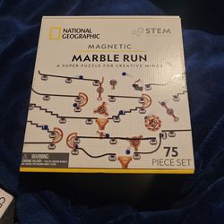 National Geographic Magnetic Marble Run NEW
