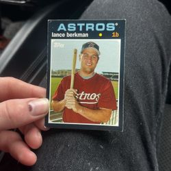 Lance Berkman Card