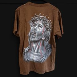 Y2K Vintage Jesus TShirt