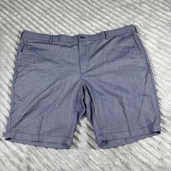 JoS. A Bank 1905 Mens Size 46 Cotton Shorts Blue Tailored  Flat Front Shorts