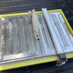 Wet Tile Saw Ryobi Table Top tile Saw