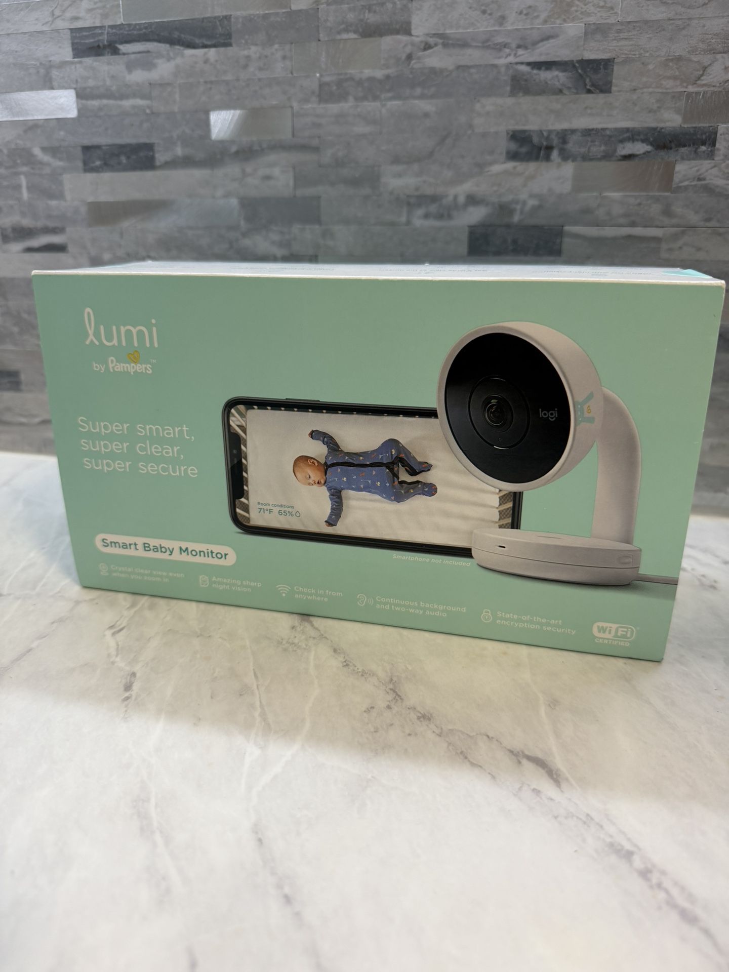 Lumi By Pampers Smart Baby Monitor WiFi