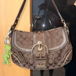 Y2K Brown Coach Soho