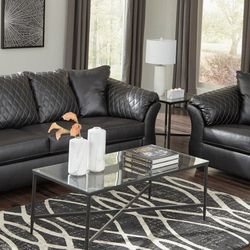 Sofa and Loveseat Set - Recliner