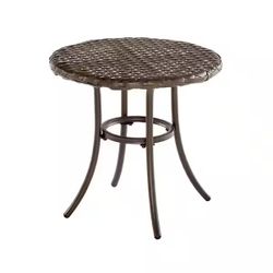 Woven Accent Table 18 Inch