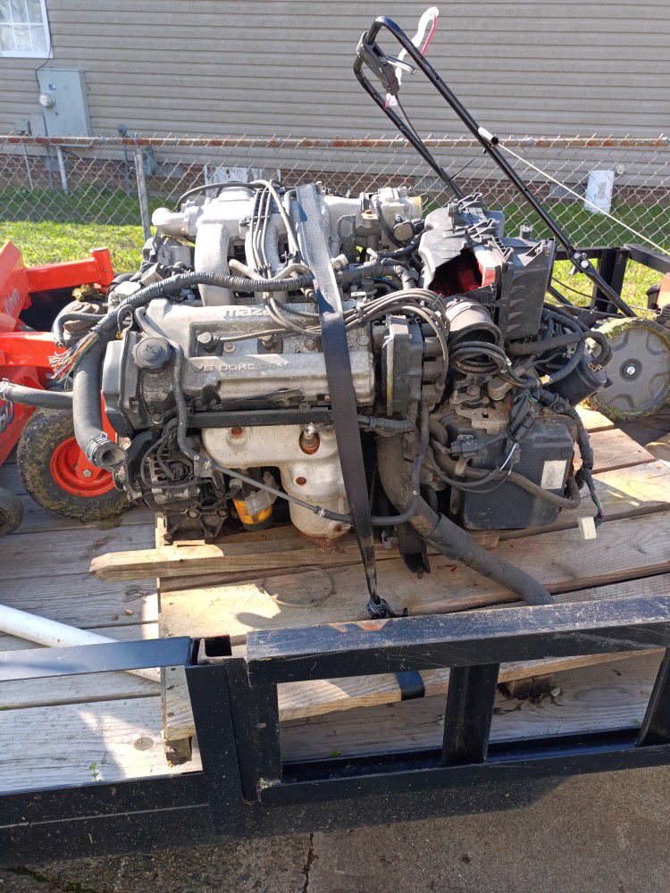 1999 Mazda 626 Engine And Transmission 