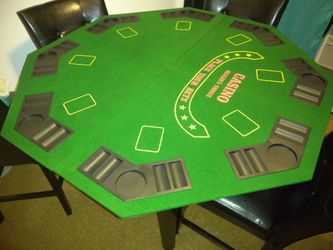 Poker table top