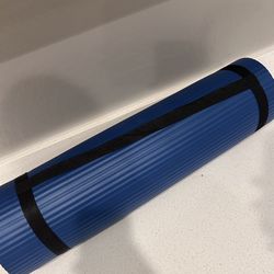 Gaiam Blue Extra Thick Large Yoga Mat 