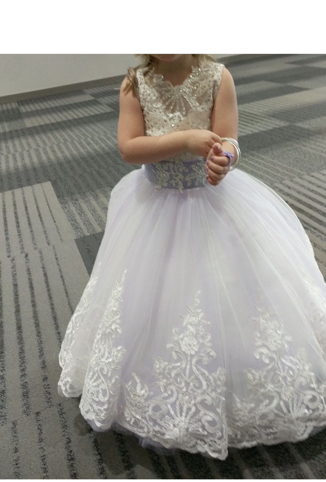 Princess/ flower girl/ pageant dress